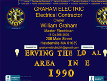 Tablet Screenshot of grahamelectric.biz